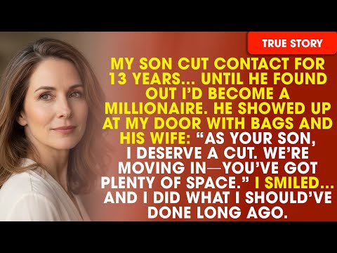 My Son Disappeared for 13 Years—He Came Back When I Became a Millionaire. I Smiled…