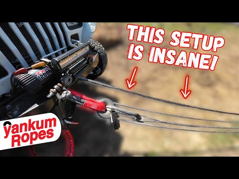 You've Never Seen A Winch Ring Like This! - Yankum Ropes Nailed It!