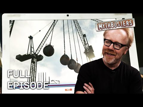 Newton's Cradle But With Wrecking Balls! | MythBusters | S7 E10 | Full Episode