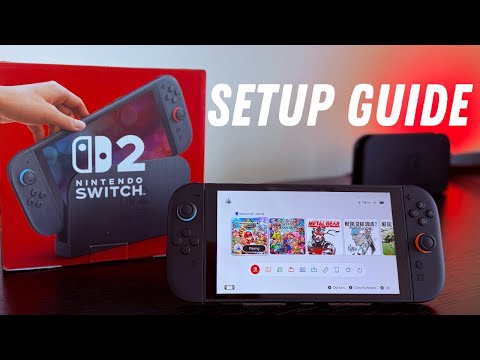 Nintendo Switch 2 Unboxing and Setup!