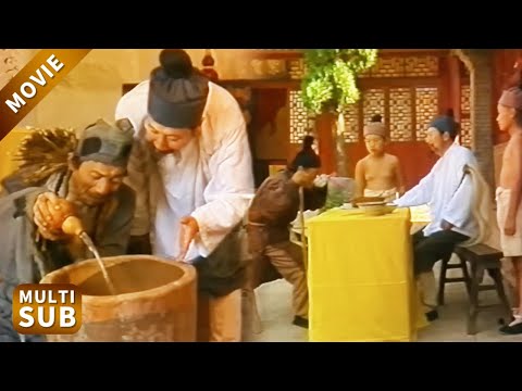 濟公教訓騙人道士，他用饅頭充當仙丹，濟公就用河水假裝瓊漿玉液，好戲登場！#濟公