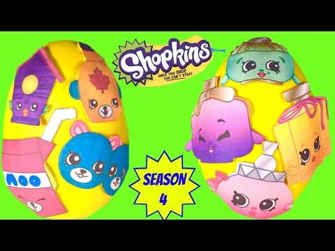 SHOPKINS SEASON 4 Surprise Eggs