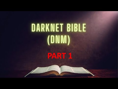 An OpSec look at the DarkNet/Dark Web Marketplace DNM  Bible  Part 1