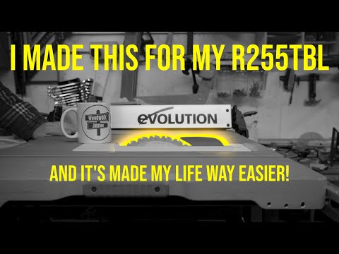 Improving my Evolution R255TBL saw! (to me)
