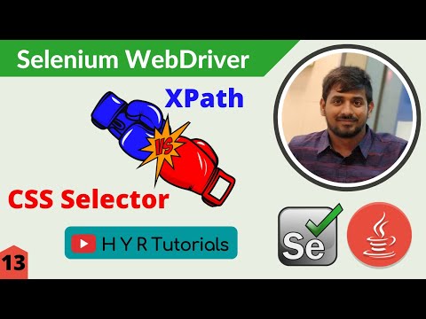 XPath vs CSS Selector in Selenium WebDriver | XPath | CSS Selector |