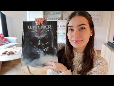 ASMR The Witcher 3 The Wild Hunt Art Book