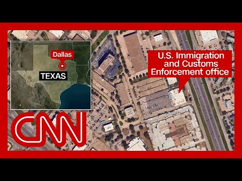 1 dead, at least 2 injured in Dallas ICE facility shooting