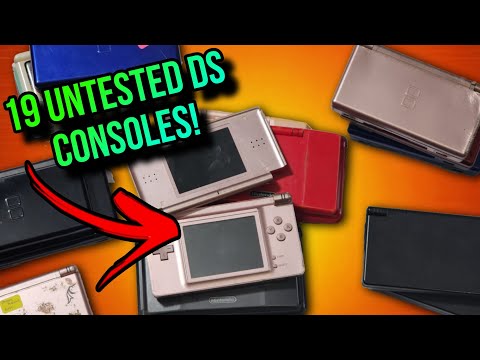 I bought 19 BROKEN DS Consoles - How many can I fix? Let's REPAIR! DS Lite, DSi, Original DS