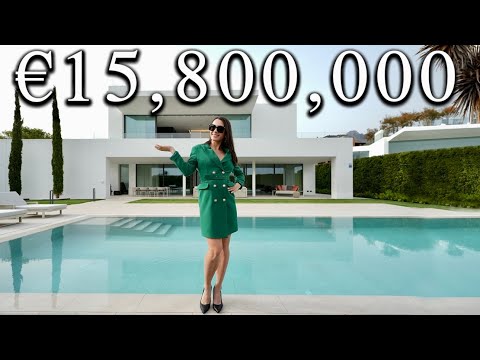 Touring VILLA ZERO! €15,800,000 of Ultimate Luxury in Golden Mile, Marbella!!