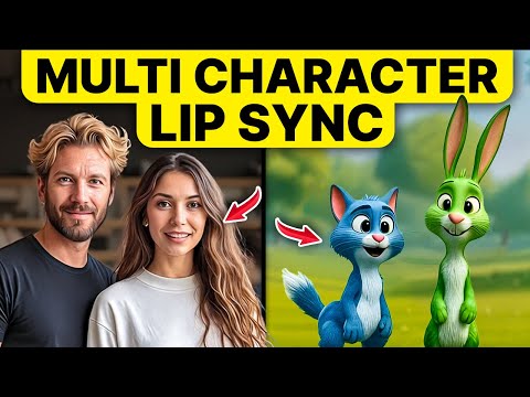 Best AI Tool For Lip Syncing Multiple Characters in One Scene (Full Tutorial)