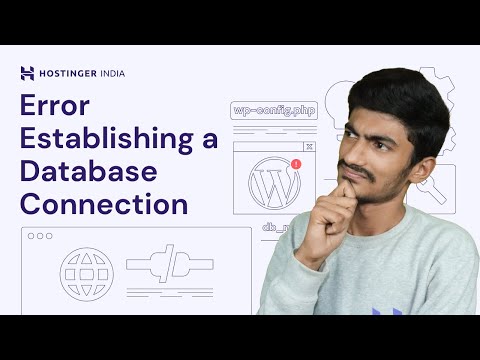 How to Fix Error Establishing a Database Connection | Hostinger India