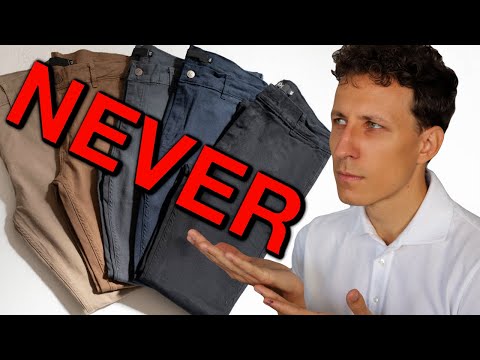 Why I Never wear chinos or khakis?
