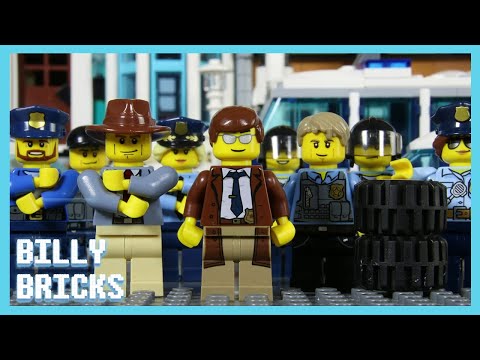 LEGO Police Compilation - Billy Bricks | Cartoons for Kids | WildBrain Action Arena