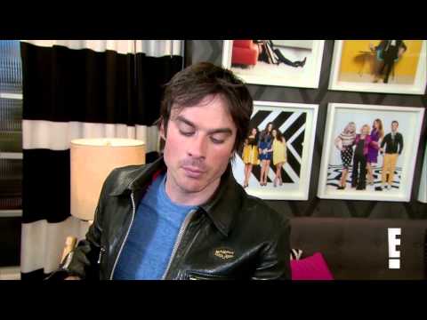 Ian Somerhalder Talks Vampire Diaries Threesome—Say What!—and Reveals Who He's Dating  E! Online
