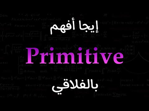 primitive Partie 1: niveau Bac