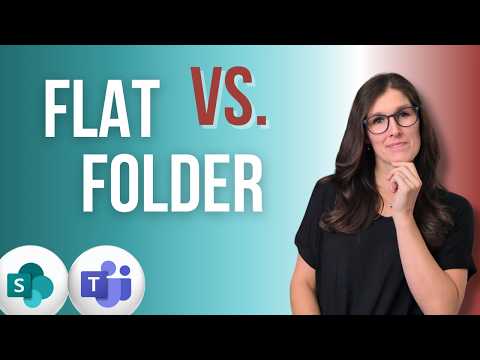3 Things YOU Wish YOU Knew Sooner About A SharePoint Document Library | Flat vs. Folder Library