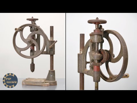 Restoring My Grandad’s Drill Press | Mancuna A2X