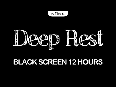 Starlit Dreams – Relaxing Music for Deep Rest | Sleeping Music for Deep Sleeping | Black Screen