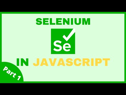 Selenium in JavaScript: Part 1 (Hello, World!)