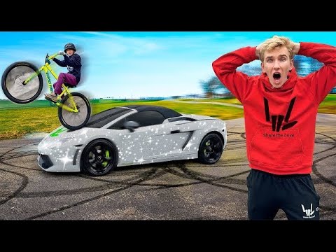 Diamond Lamborghini Sharerghini VS Stuntman!