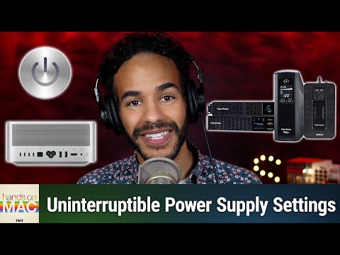 Using a UPS With macOS - Just in case of a power outage!