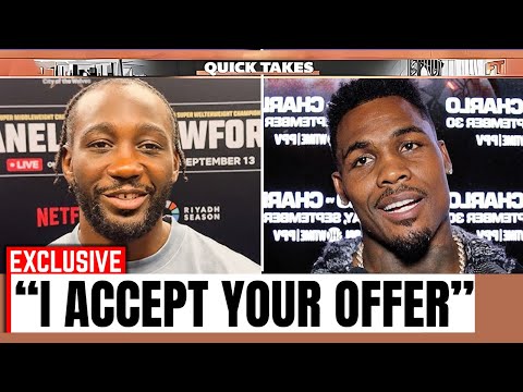 Terence Crawford Responds To Jermell Charlo Callout For A Potential Showdown On Live Tv