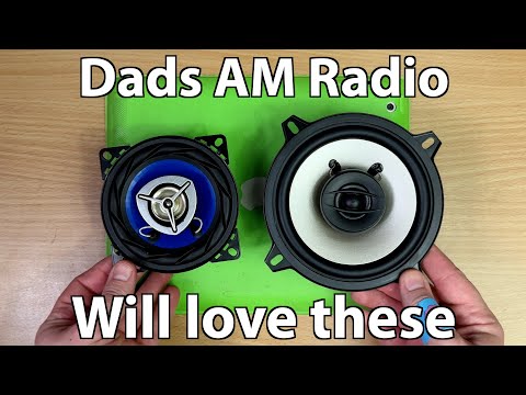 Oh no, cheap car speakers.