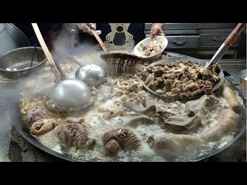 Beef Offal Soup Making Skills/牛雜湯製作-Taiwan Street Food