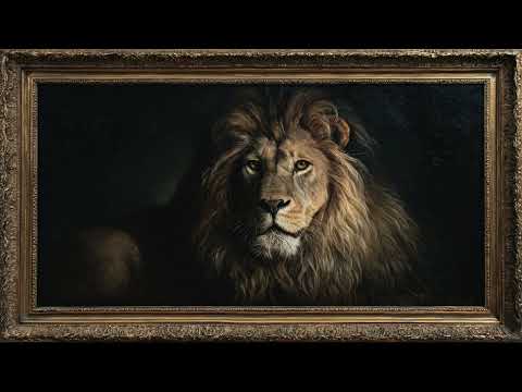 Majestic Lion in 4K | Frame TV Art Screen Saver | Frame Studio 4K