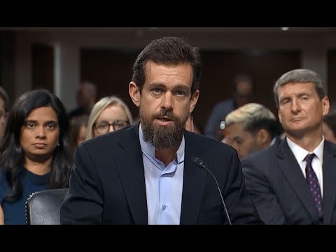 TECH HEARINGS: Twitter CEO Jack Dorsey addresses Senate hearing on Tech cybersecurity