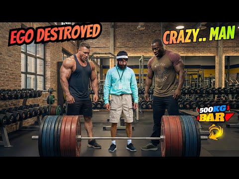 When He Pretended to Be a Beginner… Then Lifted THIS!