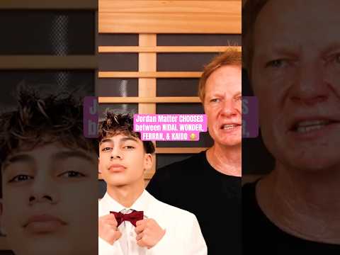 Jordan Matter CHOSE between NIDAL WONDER, FERRAN, & KAIDO😳 #jordanmatter #nidalwonder #royalfamily