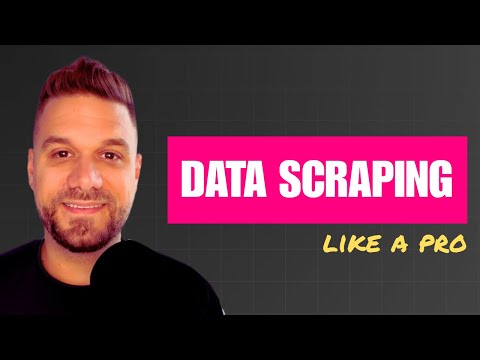 How to Scrape Data Like a Pro