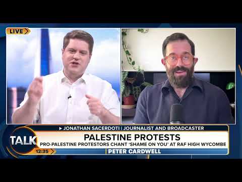 "Shame on you": anti-Israel mob at RAF High Wycombe is virtue signalling from the protest class