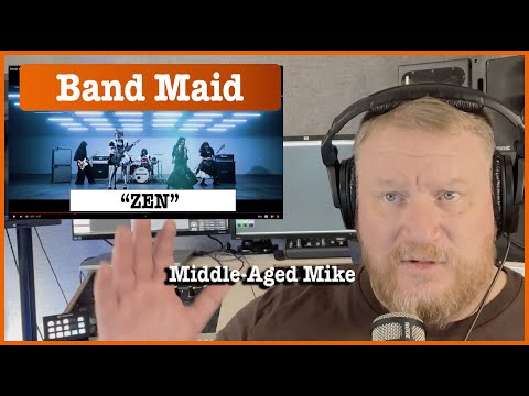 Drummer Blind React to Japanese Rock group Band Maid “Zen”