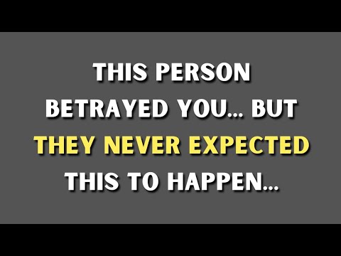 They Betrayed You… But They Didn’t Expect This Ending... | Psychology Facts