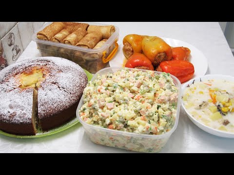 Меню ПРОСТОЕ и НЕДОРОГОЕ! Сразу 5 блюд за 10 минут. Все рецепты на скорую руку и БЕЗ ЗАМОРОЧЕК