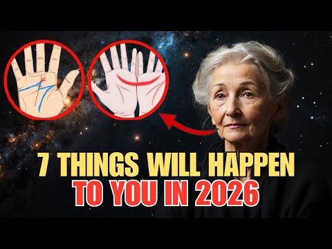 If You Have a CRESCENT MOON and the Letter M on Your Palm, 7 Things Will Happen to You in 2026!