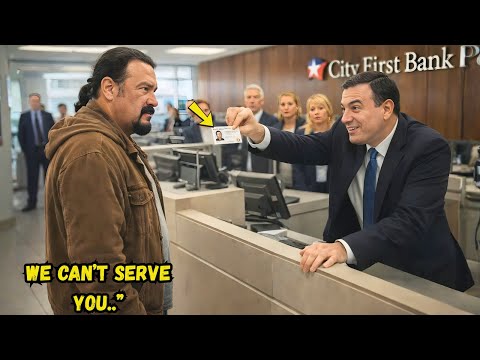 BANK MANAGER REFUSED STEVEN WITHDRAWAL — THEN STEVEN MADE ONE CALL..