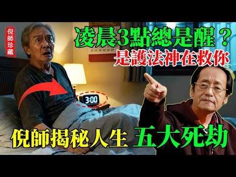 淩晨3點醒不是失眠？倪師揭秘：這是你的「護法神」在擋災！人生這「5大劫數」沒解開，恐有大禍！#倪海廈 #寅時醒來 #鬼時 #失眠怎麼辦 #肺經當令 #護法神 #孟婆湯