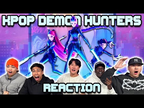 OUR FIRST TIME WATCHING K-POP DEMON HUNTERS!