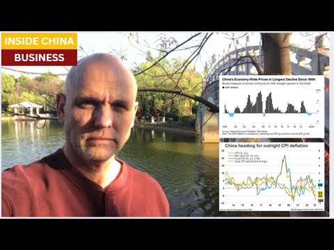 "China's economy is in a deflationary collapse."  That's what they all said.