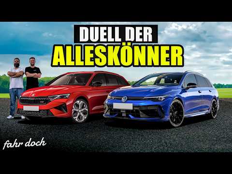 VW GOLF Variant vs Skoda Octavia RS kombi | Lohnt sich der R ÜBERHAUPT? | Fahr doch