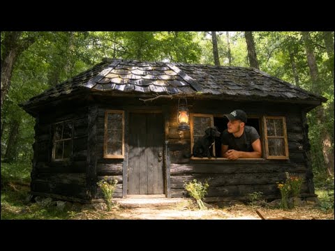 絕了！睡前必看！巴布徒手造六角木屋，瑞典火炬煎薄餅，香到隔壁狗熊都來蹭飯！