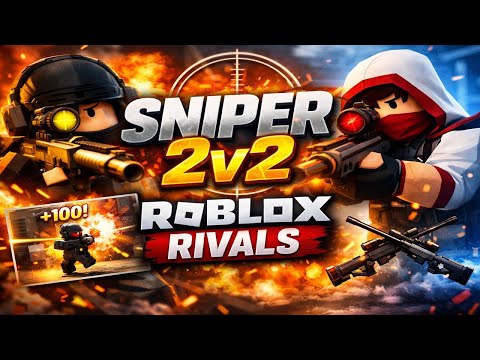 They Didn't Expect These Sniper Shots... Roblox Rivals 2v2