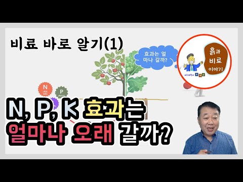 Understanding Fertilizers (1) - How long do the effects of N, P, and K last?