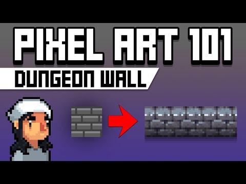 Pixel Art 101: Dungeon Wall