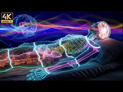528Hz + 432Hz | The Deepest Healing Sleep: DNA Repair, Heal Damage In The Body and Spirit