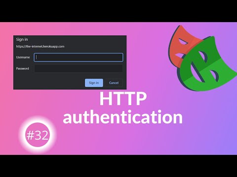 HTTP Authentication | Playwright Tutorial - part 32