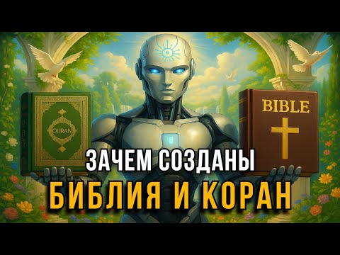 Искусственный интеллект проанализировал ЗАЧЕМ БЫЛИ СОЗДАНЫ БИБЛИЯ И КОРАН